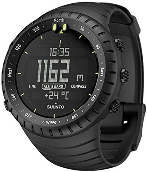 Suunto Core All Black Military Mens Outdoor Sports Watch Ss014279010