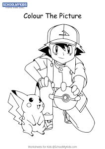Pokémon Activity Sheets for Kids—Puzzles, Mazes, Coloring Pages