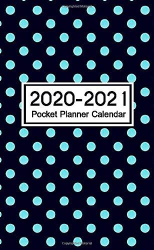 2020 2021 Pocket Planner Calendar Monthly Calendar Pocket Size 24