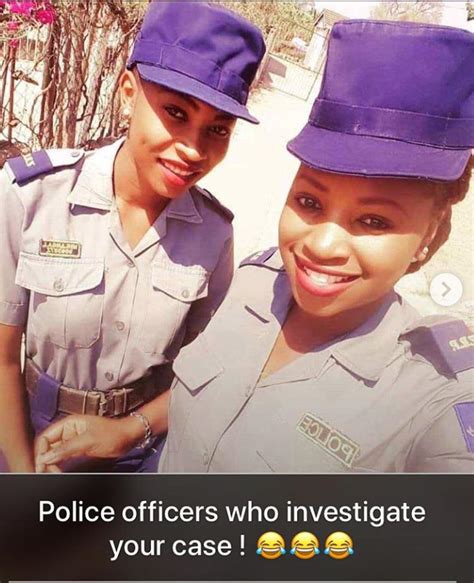 Pics Ndisungei Zvangu Zimbos Offer Themselves Up For Arrest After Hot Zrp Female Officers