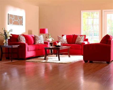 20 Beautiful Red Living Room Design Ideas To Consider Red Sofa Living