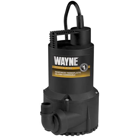 Wayne Rup160 16 Hp Oil Free Submersible Multi Purpose Water Pump