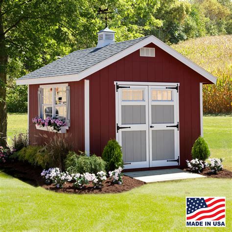 10 X 12 Homestead Shed Kit Amish Country Oh Ez Fit Sheds