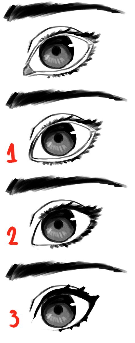 Como Dibujar Ojos Anime Mujer Aprender A Dibujar Anime Es F Cil Si