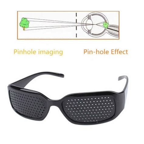 eye wear pinhole eye glasses training eyesight improvement vision care exer i3n4 ebay