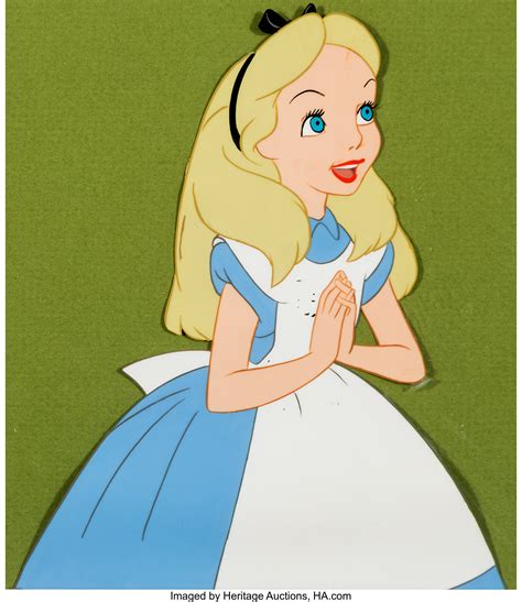 Alice In Wonderland Production Cel Walt Disney 1951 Lot 62210 Heritage Auctions