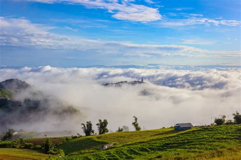 Beautiful Sunrise And Mist At Phu Tubberk Phetchabun Province