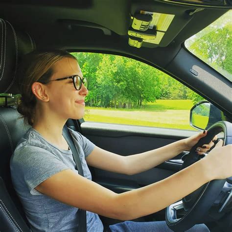 Millie Bobby Brown 15 Gets Her Learners Permit And Warns Motorists