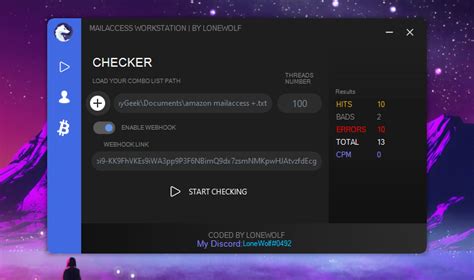 BEST MAIL ACCESS CHECKER IN MAIL ACCESS WORKSTATION BY LONEWOLF Page Cracking