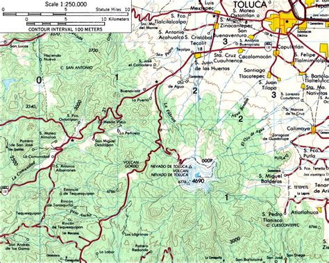 Toluca Mapa Región Toluca Lower Territorial Units Bienvenidos A