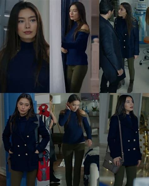Nihan 49 Episode Kara Sevda💙 Tv Show Outfits Chic Winter Outfits