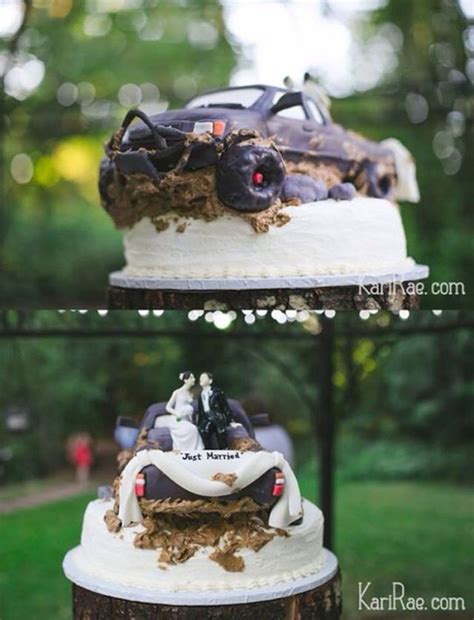Pin By Brandy Brister On Wedding ️ Funny Wedding Cakes