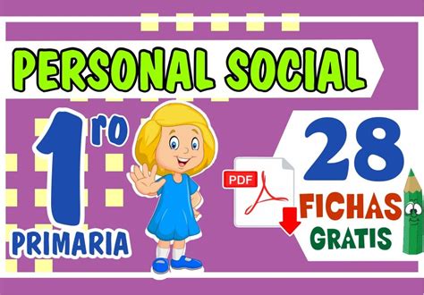 Fichas De Personal Social Para Primer Grado De Primaria 2022