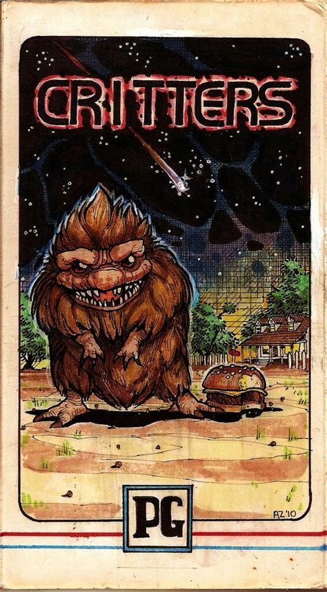 A group of small, furry aliens makes lunch out of the locals in a farming town. Critters (1986) | Horror films, Horror movie posters ...