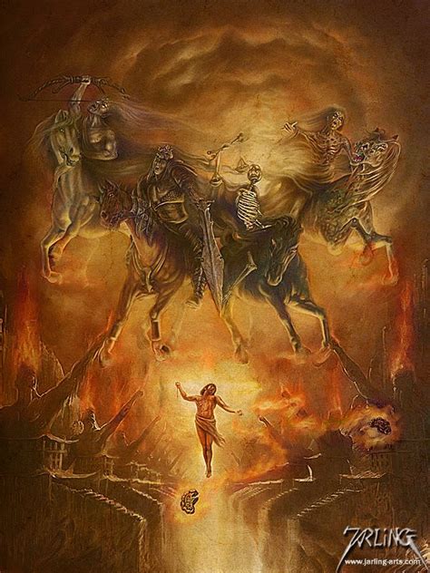 The Four Horsemen By Jarling Art On Deviantart Horsemen Of The