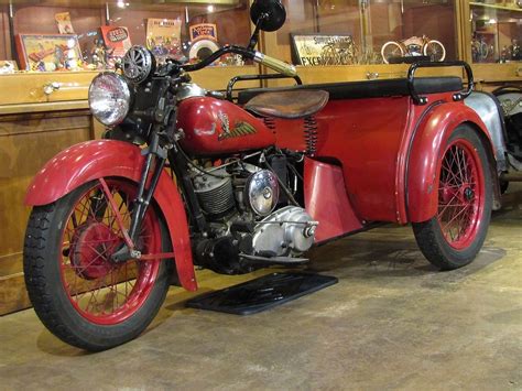 1939 Indian Dispatch Tow National Motorcycle Museum