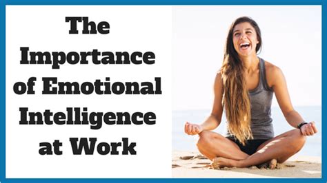 Infographic The Importance Of Emotional Intelligence At Work Noomii