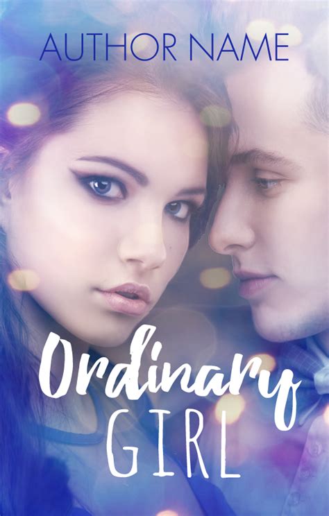 Ordinary Girl The Book Cover Designer