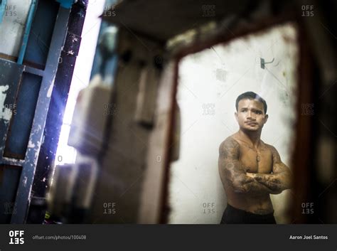 Bangkok Thailand November 6 2014 An Inmate At Klong Prem Prison In Bangkok Thailand The