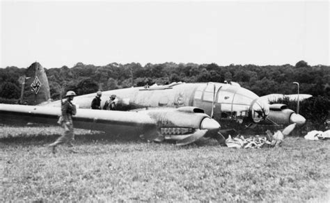 22 Incredible Images Of Crashed Luftwaffe Planes During The Battle Of