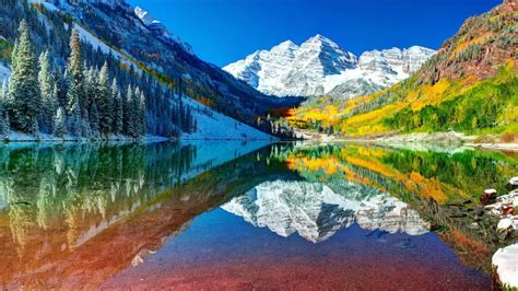 Iconic Maroon Bells Area Aspen Co Will Open A Month Late As Crews