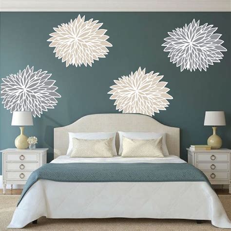 Bedroom Flower Wall Decals Floral Wall Decal Murals Primedecals