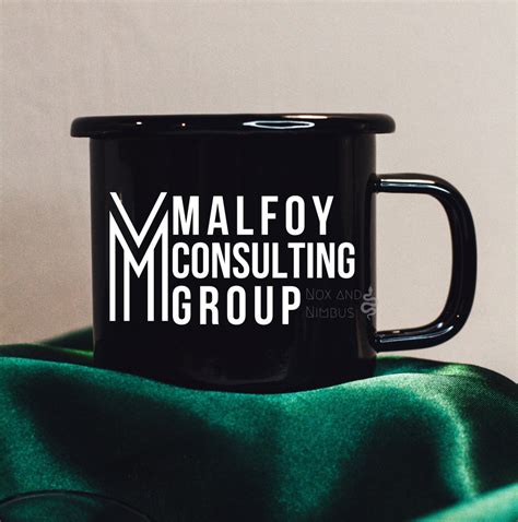 Malfoy Consulting Group Mug Dramione Fanfiction Trttd 12 Oz Campfire