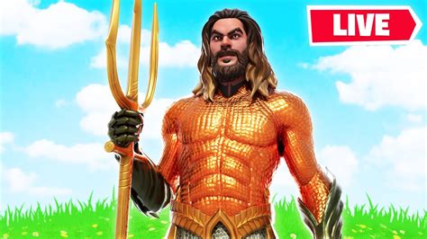 New Fortnite Aquaman Update Solos And Random Duos Youtube