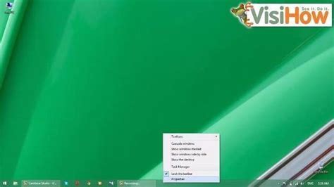 Customize The Taskbar In Windows 8 Visihow