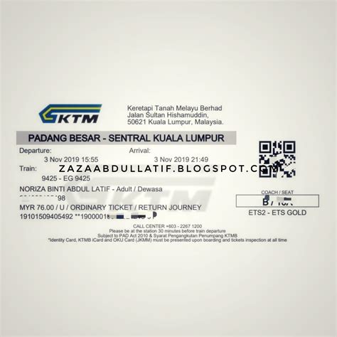 Besar to thailand, you can then take a shuttle train to hat yai junction railway station, the overnight train to bangkok or you can cross the main road. Zaza Abdul Latif: Finally!!!! Dapat Beli Tiket 🎫 ETS ke ...