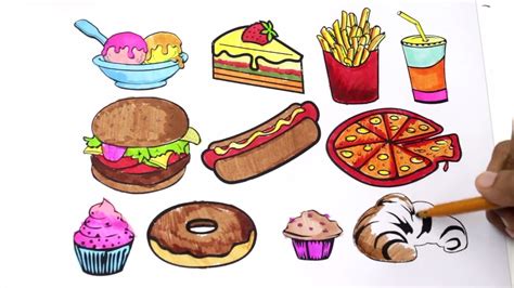 Easy Drawing Ideas Food