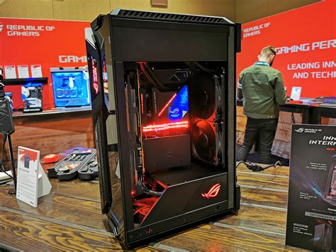 Ces 2020 Asus Unveils Rog Z11 Mini Itx Chassis For Gamers
