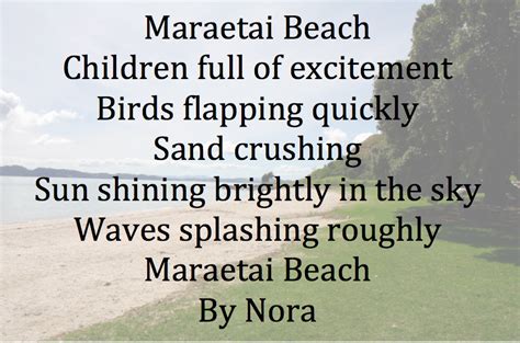 Beach Poems