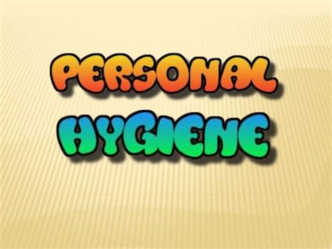 Free Personal Hygiene For Kids Download Free Personal Hygiene For Kids