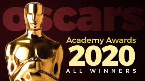 2020 Oscars All Winners All Winners Of Academy Awards 2020 Youtube