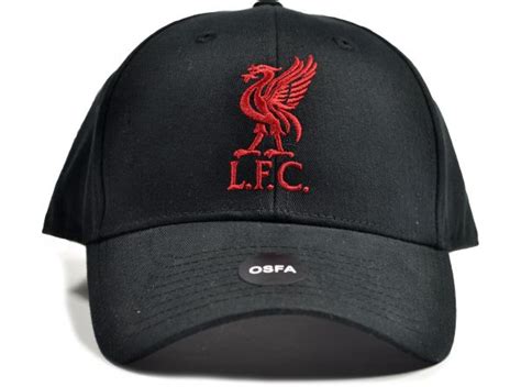 Liverpool Fc Black Crest Cap Everythingenglish