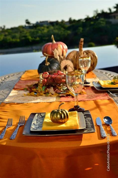 Mexico tradtion thanksgiving turkey day doing thanksgiving in mexico city good food mexico. Thanksgiving decoration at a private villa in Cabo San ...