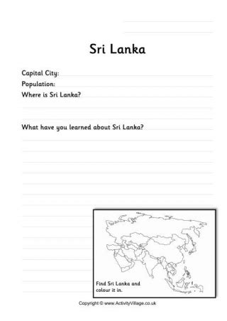 Sri lanka, officially the democratic socialist republic of sri lanka (formerly known as ceylon), is an island country in south asia, located in the indian ocean southwest of the bay of bengal and. Preschool Sinhala Worksheet - Preschool & K Worksheets