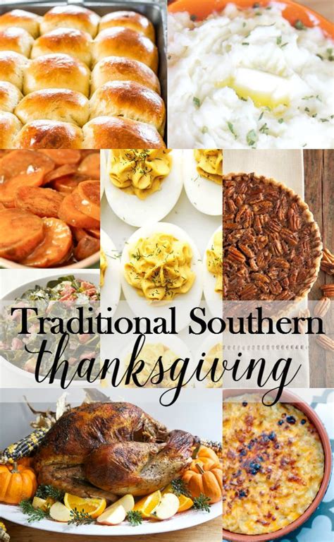 Some families make a big christmas eve dinner and some wait till christmas day. Traditional Southern Thanksgiving Menu | Southern ...