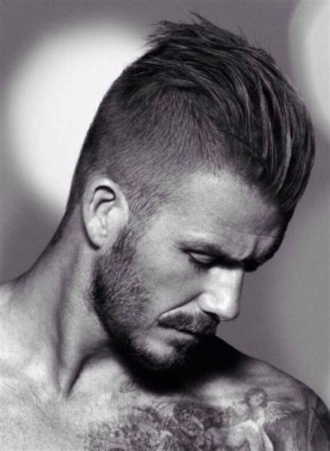David Beckham Slicked Back Undercut Hairstyle Products