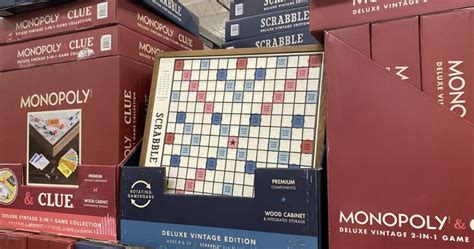 Deluxe Vintage Wooden Board Games Only 4999 At Costco
