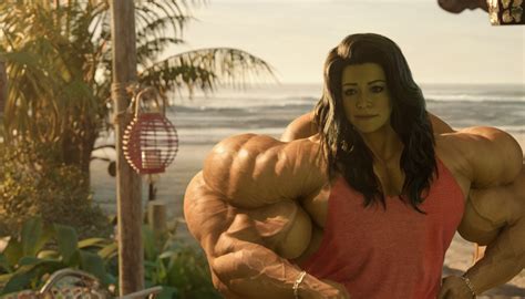 She Hulk Muscle By Goldberg42 On Deviantart