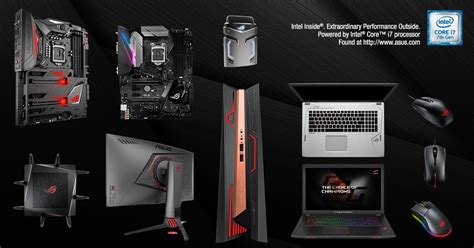 Ces 2017 Rog Showcases Upcoming Gaming Gear Rog Republic Of Gamers