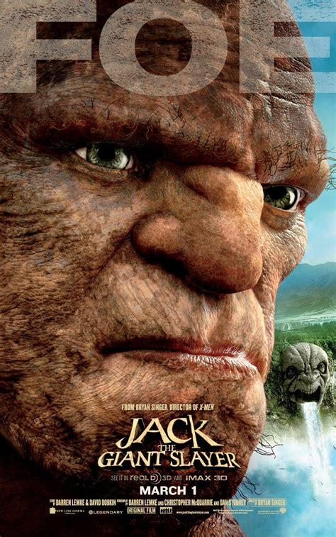 Jack the giant slayer (previously titled jack the giant killer) is an fantasy/adventure film based on the fairy tale, jack the giant killer. JACK THE GIANT SLAYER - 5 New Giant Character Posters ...
