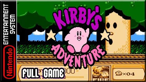 Kirbys Adventure Full Game Walkthrough Nes Youtube