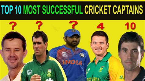 Top 10 Most Successful Cricket Captains Of Modern Cricketआधुनिक