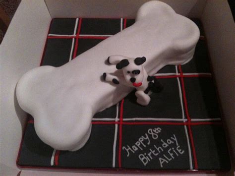 Dog Bone Birthday Cake Birthday Dog Bone Birthday Cake