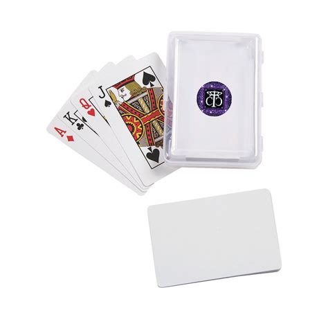 Sublimation Blank Playing Cards Etsy
