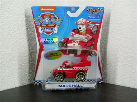Paw Patrol Mighty True Metal Ready Race Rescue Marshall Collectible Die