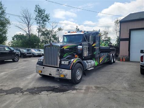 2015 Kenworth W900 Wrecker Tow Truck Caterpillar 18 Speed Manual For